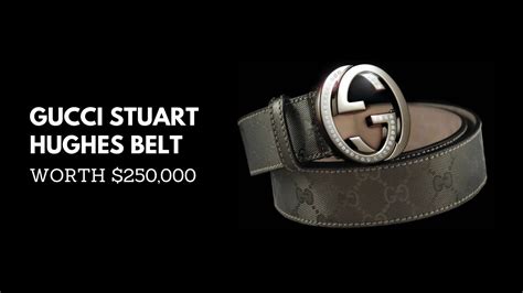 what is the most expensive thing at gucci|Gucci stuart hughes belt price.